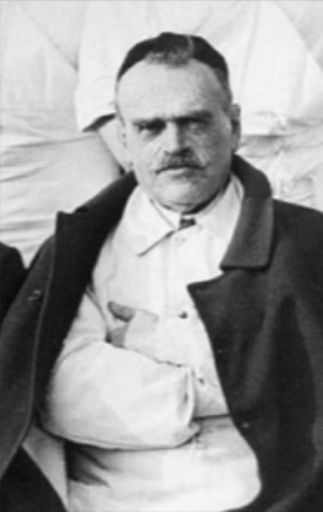 Jean-Marie Joseph Capgras (1873-1950) à l’hôpital Sainte-Anne en 1934. © Histoire de la psychiatrie en France