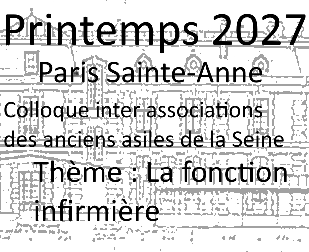 Paris Sainte-Anne. Colloque inter-associations